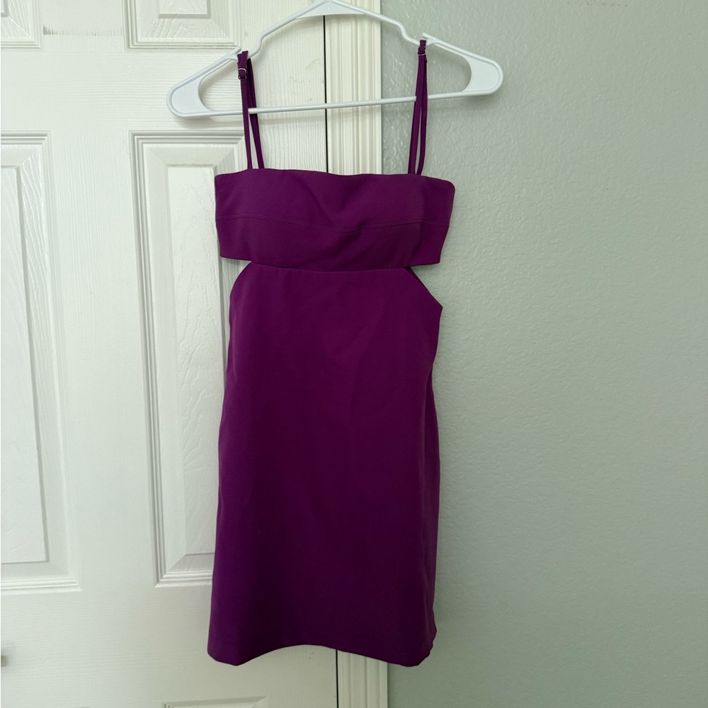 Elegant Purple Women's Dress
